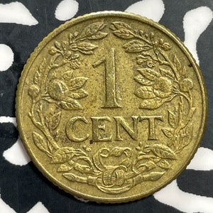 1943-P Suriname 1 Cent Lot#T0039