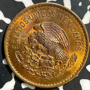 1954 Mexico 5 Centavos Lot#E7437 High Grade! Beautiful!