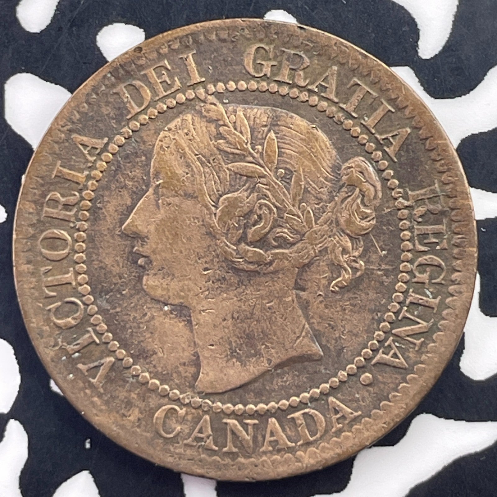 1859 Canada Large Cent Lot#C2711 Old Cleaning