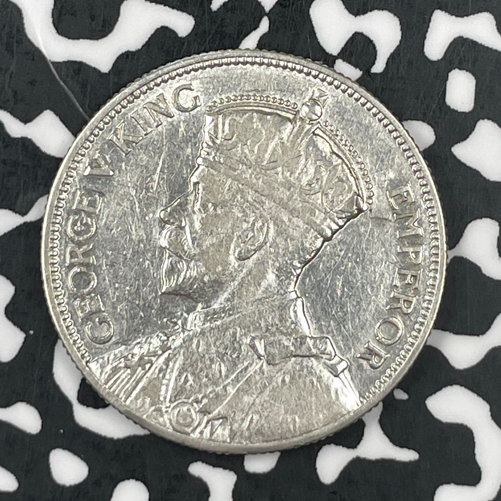 1932 Southern Rhodesia 2 Shillings Lot#JM1477 Silver! Nice Detail, Old Cleaning