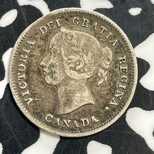 1888 Canada 5 Cents Lot#T0355 Silver!