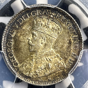 1919 Canada 10 Cents PCGS MS63 Lot#G7313 Silver! Choice UNC!