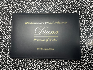 2007 Gibraltar Princess Diana £5 Pounds F.D.C. Mint Set Lot#B2818 With Case