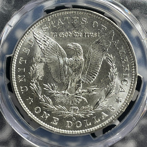 1904-O U.S. $1 Morgan Dollar PCGS MS63 Lot#G394 Silver! Choice UNC!