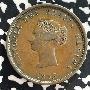 1843 New Brunswick 1 Penny Token Lot#T7690