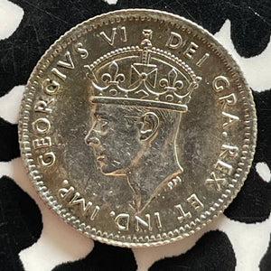 1941 Newfoundland 5 Cents Lot#T4799 Silver! High Grade! Beautiful!