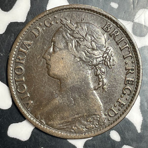 1883 Great Britain Farthing Lot#T2891