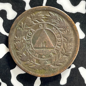 1893 Honduras 1 Centavo Lot#JM0198 Very Scarce!