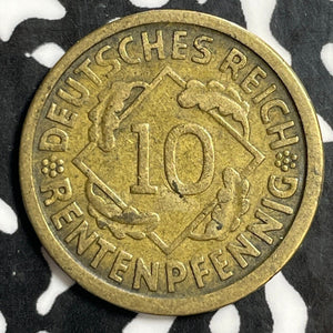 1924-J Germany 10 Pfennig Lot#E5827