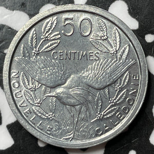 1949 New Caledonia 50 Centimes Lot#D8417 High Grade! Beautiful!