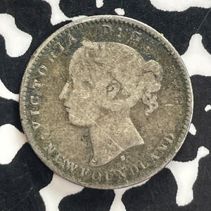 1872 Newfoundland 10 Cents Lot#T7687 Silver!