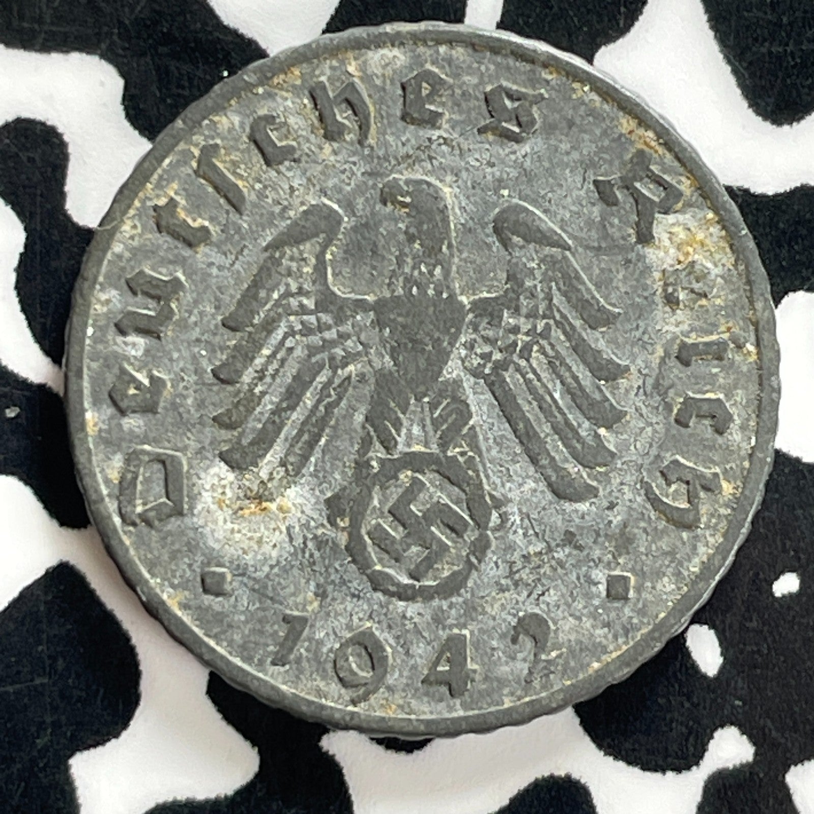 1942-F Germany 5 Pfennig Lot#C3406