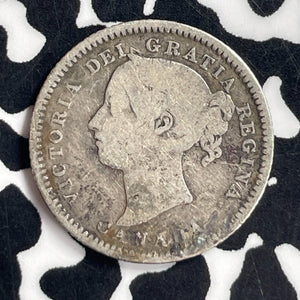 1888 Canada 10 Cents Lot#T6932 Silver!
