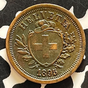 1895-B Switzerland 1 Rappen Lot#T5094
