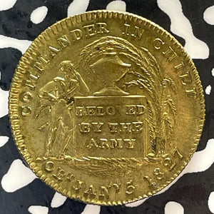 1827 Great Britain Duke of York Death Medal Lot#T3044 25mm