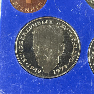 1979-G West Germany 10x Coin Proof Set Lot#B2407 With Case