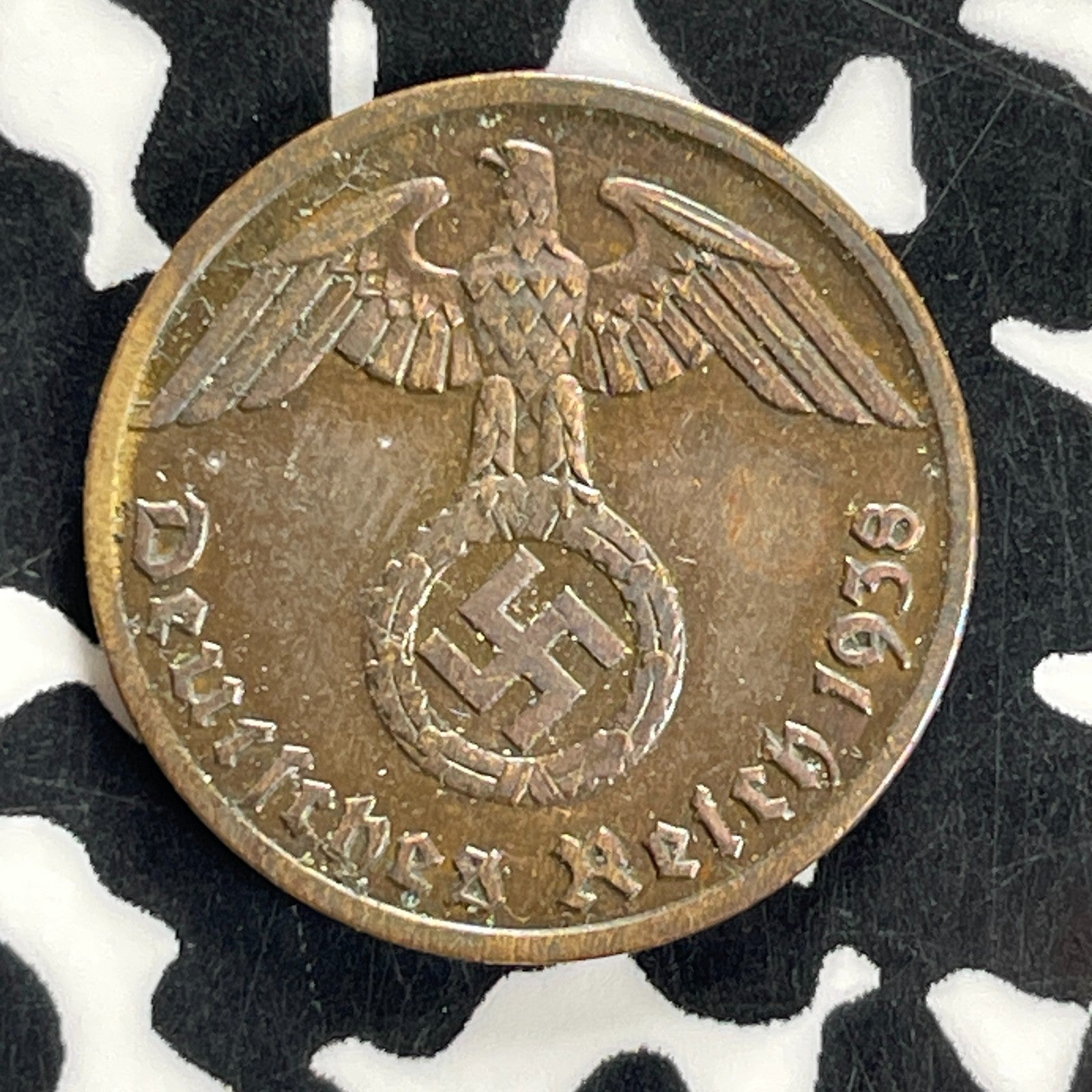 1938-A Germany 1 Pfennig Lot#C3252