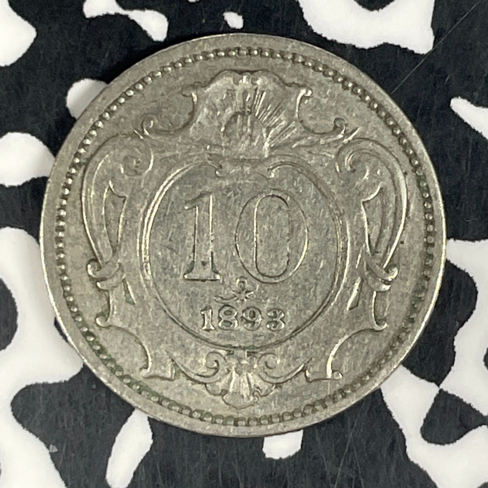 1893 Austria 10 Heller Lot#C6398