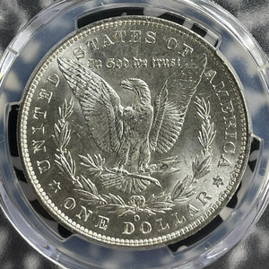 1904-O U.S. $1 Morgan Dollar PCGS MS64 Lot#G435 Silver! Choice UNC!