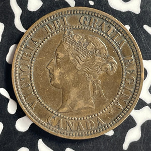 1876-H Canada Large Cent Lot#T6985 Nice!