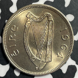 1964 Ireland 1 Shilling Lot#E8460 High Grade! Beautiful!