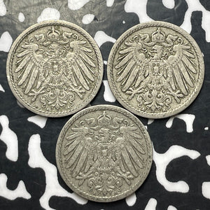 1903-A Germany 5 Pfennig (3 Available) (1 Coin Only)