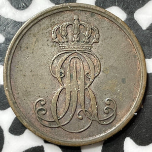 1849-B Germany Hannover 1 Pfennig Lot#D7726