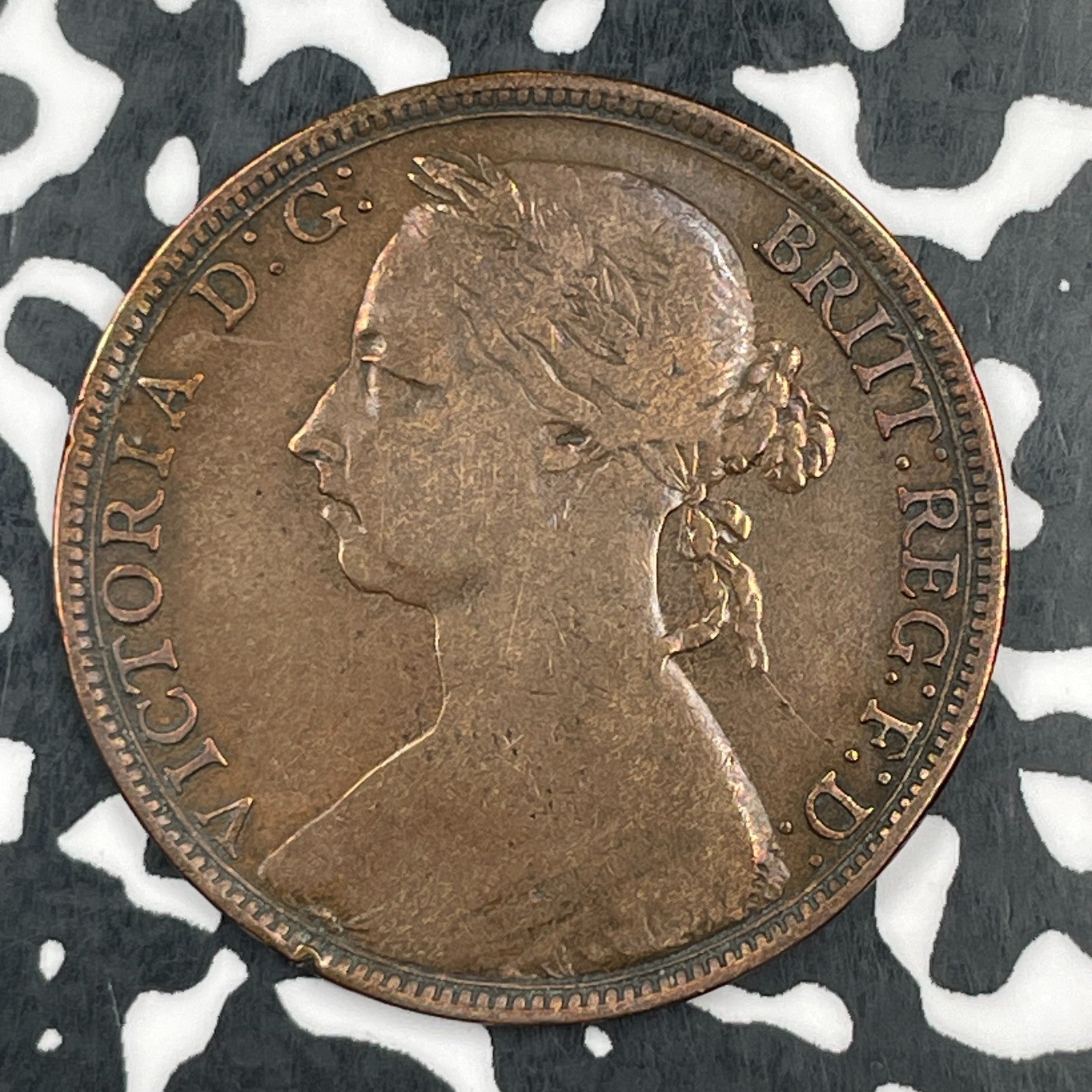 1892 Great Britain 1 Penny Lot#F8811 Old Cleaning