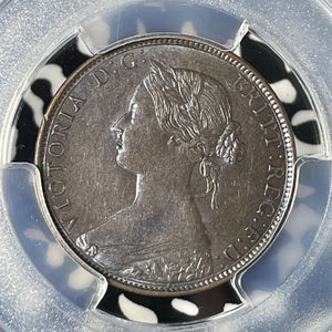 1864 New Brunswick 1 Cent PCGS AU58 Lot#G131 Tall '6' Variety