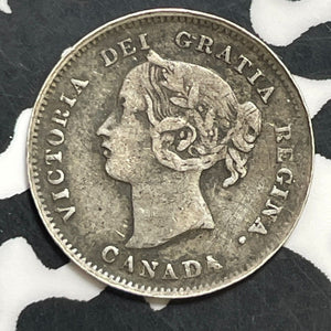 1900 Canada 5 Cents Lot#T1759 Silver! Nice!