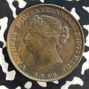 1856 Nova Scotia 1/2 Penny Token Lot#T7662 Nice!