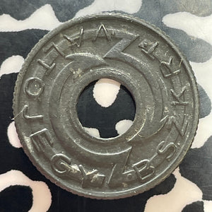 1943 Hungary Transportation Token Lot#T2530