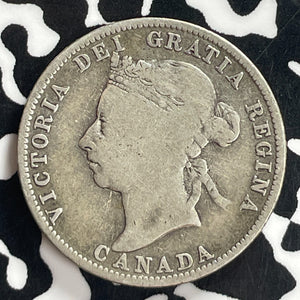 1888 Canada 25 Cents Lot#T7739 Silver!