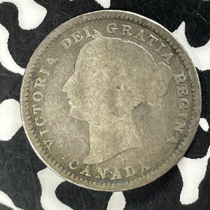 1882-H Canada 10 Cents Lot#T4837 Silver!