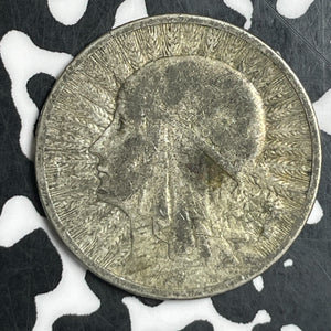 1932 Poland 2 Zlote Lot#T6734 Silver!