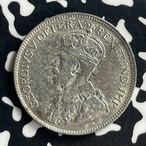 1917-C Newfoundland 25 Cents Lot#JM9663 Silver! Nice!