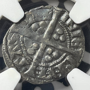 (1279-84) Ireland Dublin Edward I 1 Penny NGC XF45 Lot#MK70 Silver! S-6246