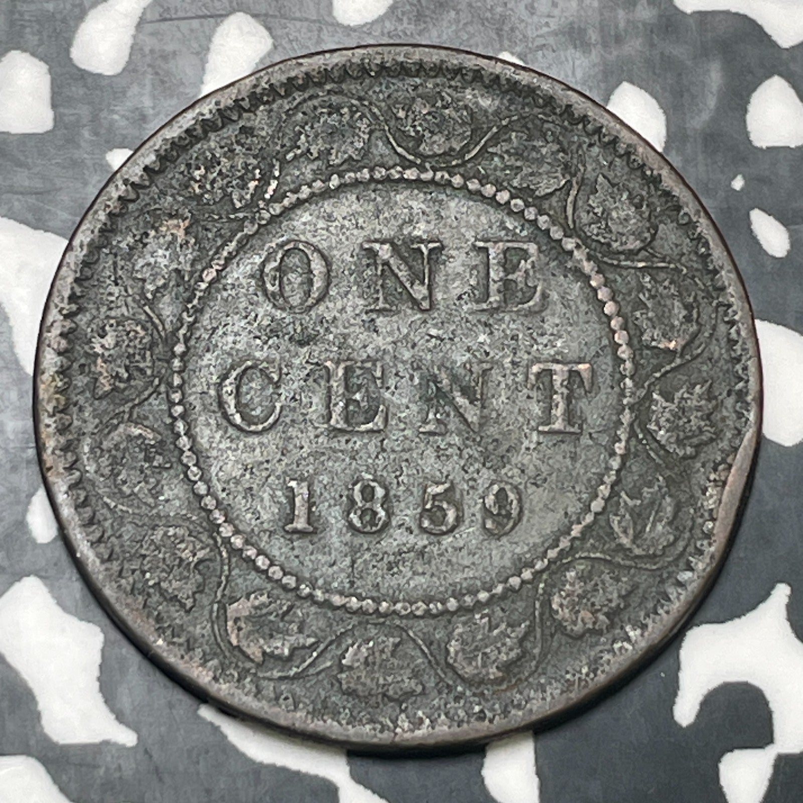 1859 Canada Large Cent Lot#N3806