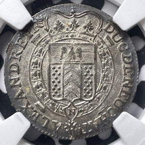 1808 Switzerland Neuchatel 1/2 Batzen NGC MS63 Lot#G7233 Silver! Choice UNC!