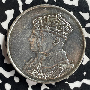 1939 Canada Royal Visit Medal Lot#T7166 Silver! 33mm