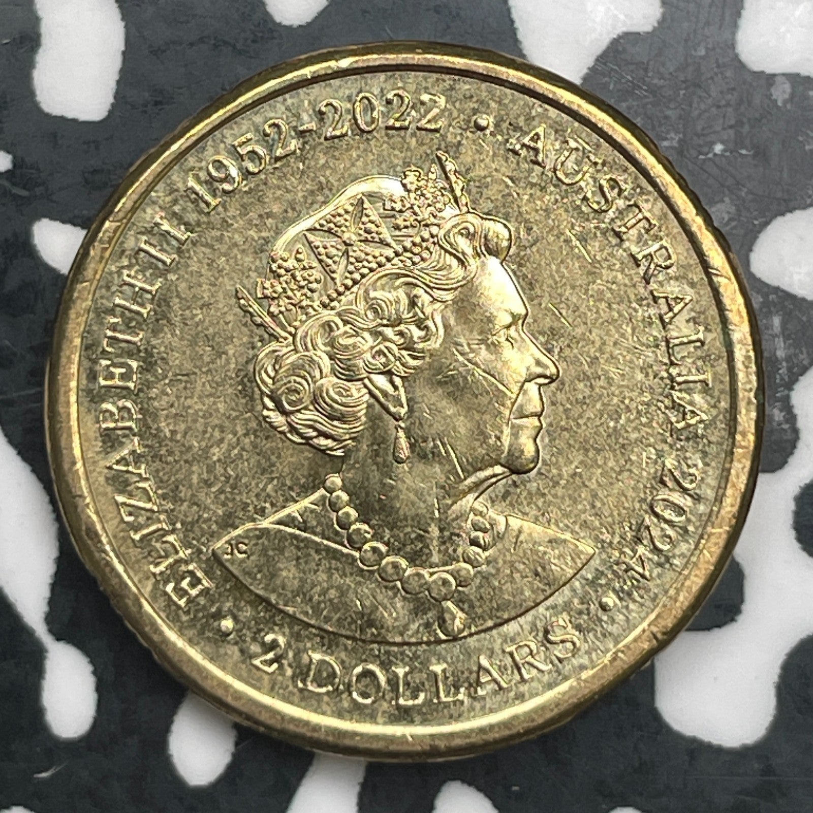 2024 Australia $2 Dollars Lot#F7344 High Grade! Beautiful! Rugby