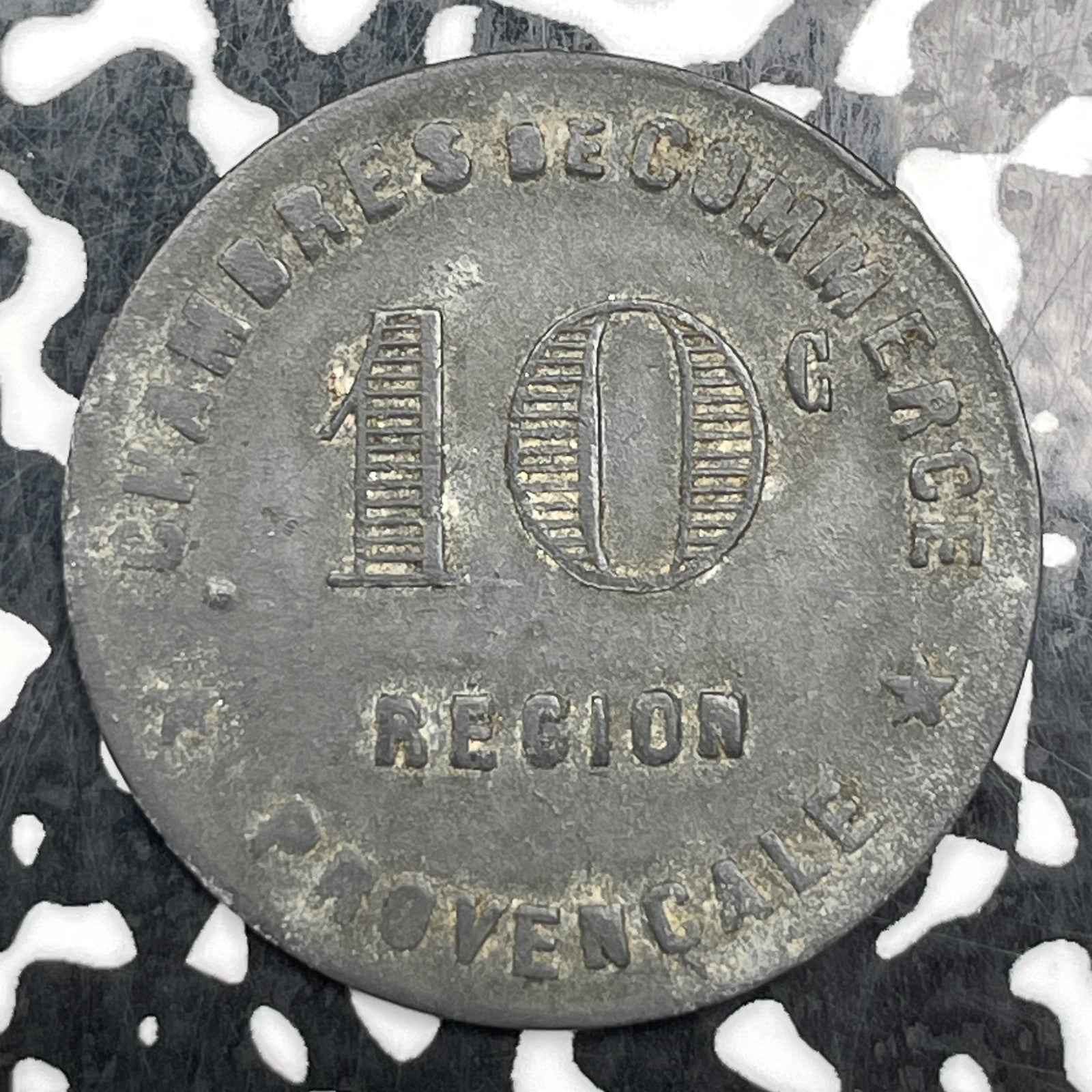 Undated France Marsailles 10 Centimes Notgeld Lot#F5509