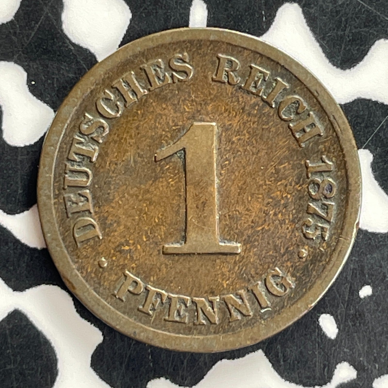 1875-C Germany 1 Pfennig Lot#C3904