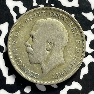 1920 Great Britain 1 Florin Lot#T9520 Silver!