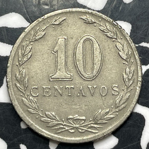 1937 Argentina 10 Centavos (10 Available) (1 Coin Only)