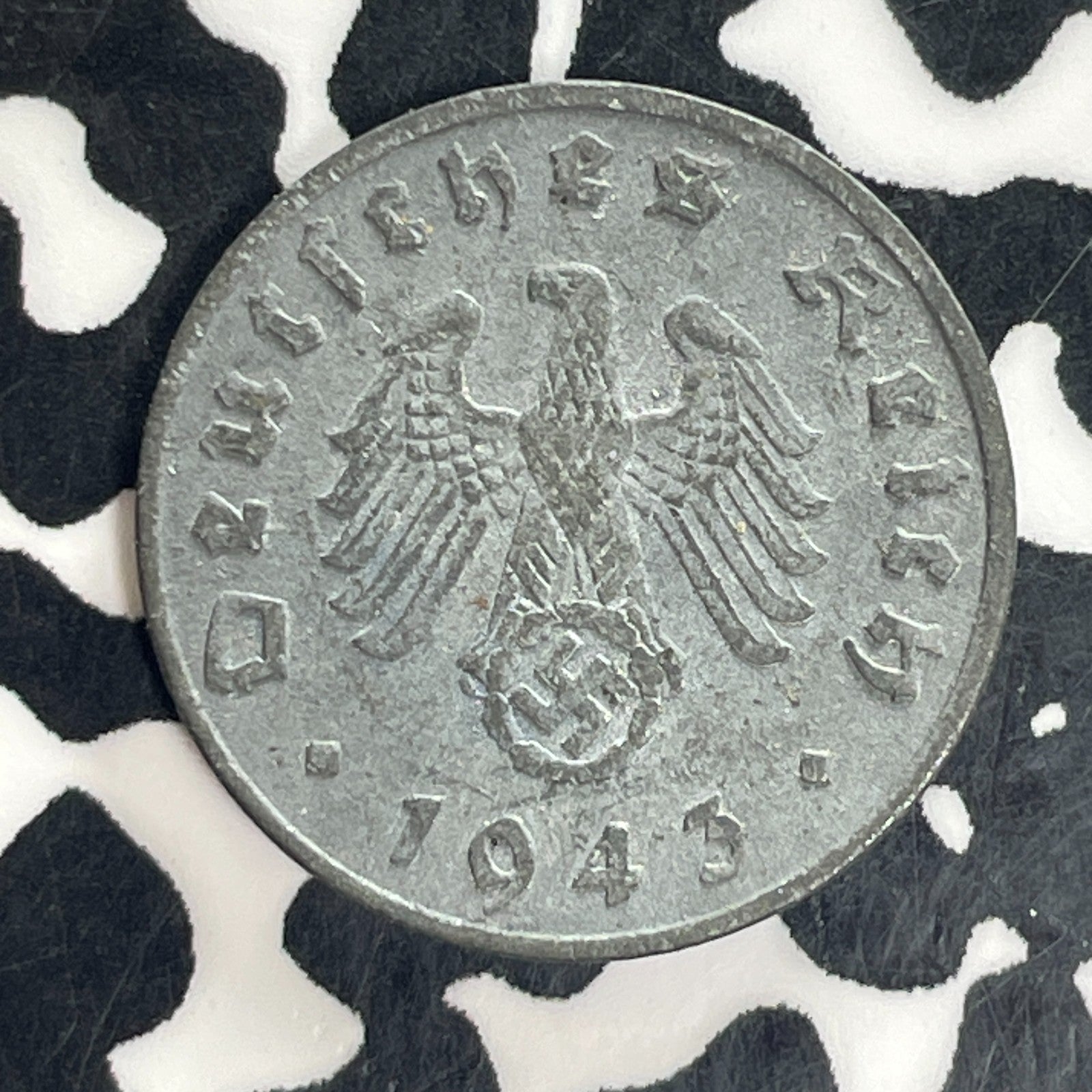 1943-D Germany 1 Pfennig Lot#C5089