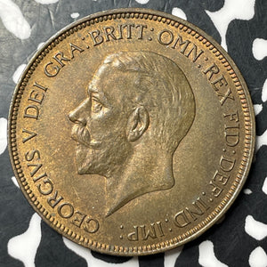 1935 Great Britain 1 Penny Lot#MK308 High Grade! Beautiful!