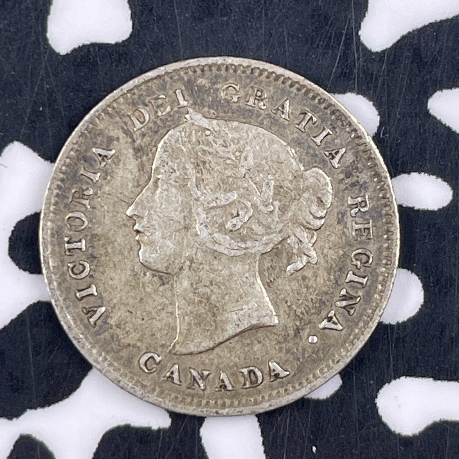 1896 Canada 5 Cents Lot#F5025 Silver!