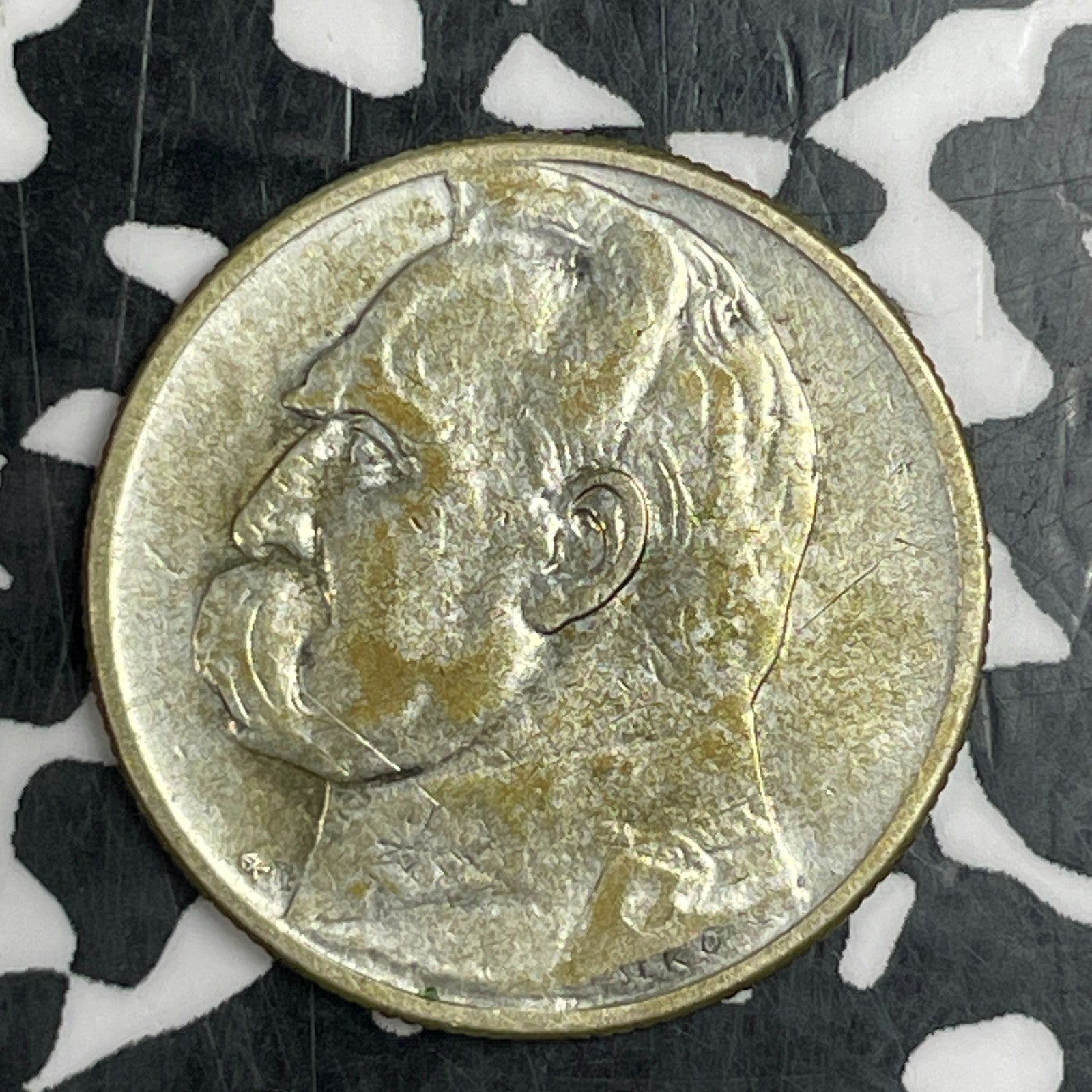 1934 Poland 2 Zlote Lot#C8868 Silver! Y#27