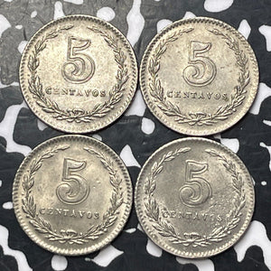 1940 Argentina 5 Centavos (4 Available) (1 Coin Only) High Grade! Beautiful!